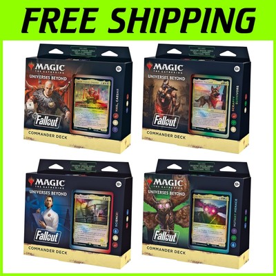 Magic: The Gathering Fallout Deck Bundle - All 4 Decks