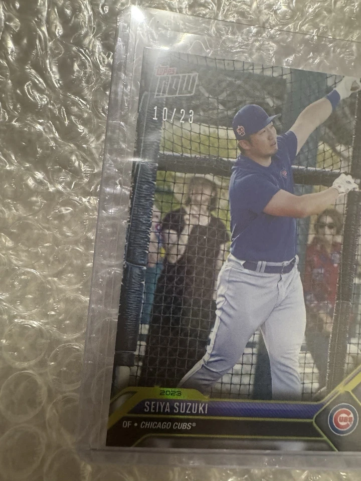 2023 Topps Now Road To Opening Day Seiya Suzuki 10/23 - Image 2 of 3