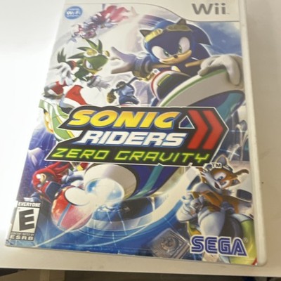 SEGA Sonic Riders: Zero Gravity Nintendo Wii Racing Multiplayer Extreme Sports