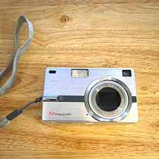PENTAX Optio S V Silver Compact Digital Camera 5MP 3x Zoom Flash USB
