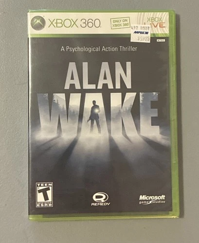 Alan Wake - Microsoft Xbox 360. Brand New Factory Sealed. Mint Condition.