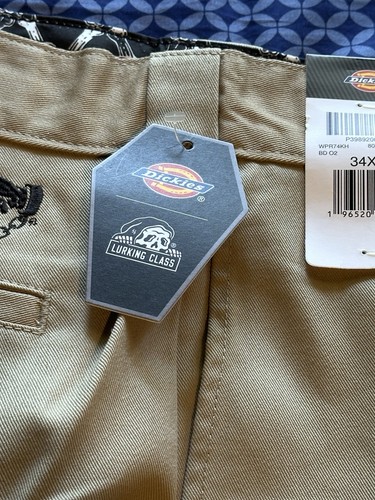 Dickies Double Knee Twill Work Men’s Pants Lurking Class Straight Leg 34X32 New! - Picture 8 of 12