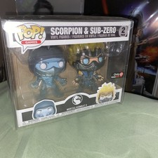 Mortal Kombat X Funko Pop Scorpion and Sub-Zero Gamestop Exclusive 2 Pack