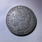 1901o Morgan Silver Dollar New Orleans $1 Circulated 0.9 Fineness
