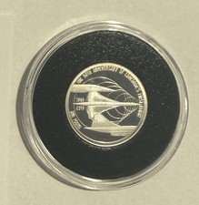 Alderney 50th Anniversary Of Concorde £1 Silver Proof Coin 0.925 