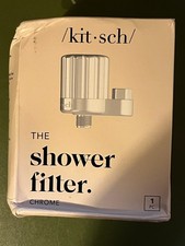 Kitsch The Shower Filter Replacement Water Filters Cartridges Replacement Chrome