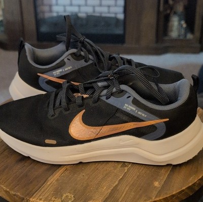 Nike Downshifter 12 Men's Athletic Sneakers Black Copper DD9294-010 Mesh 2023
