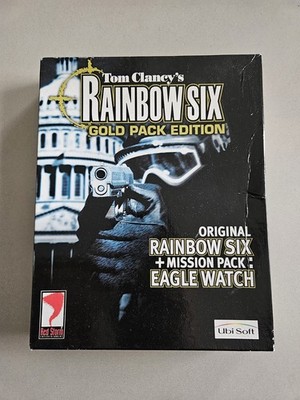 Tom Clancy's Rainbow Six Gold Pack Edition Big Box PC CD-ROM Spiel Retro FPS 6