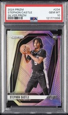 2024 PANINI PRIZM SILVER PRIZM #234 STEPHON CASTLE PSA 10