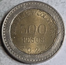 Colombia 2021 500 Pesos