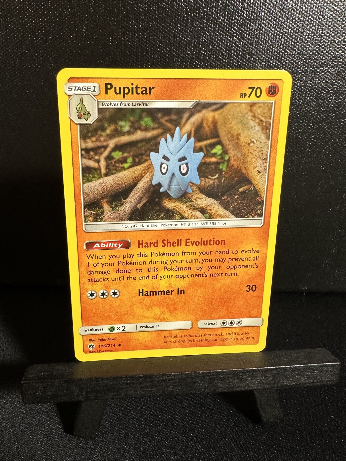 Pupitar #116 Pokemon Lost Thunder