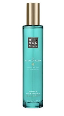 RITUALS Karma Soothing Hair and Body Mist Holy Lotus White Tea 1.6 Fl Oz Ritual