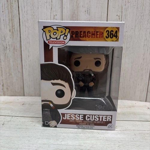 Funko Pop! Television Preacher Jesse Custer #364 W Pop Protector