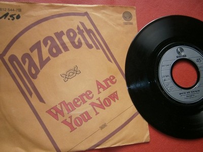 Nazareth - Where Are You Now / On The Run  7'' Vinyl Single
