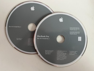 Apple Mac OS X Tiger 10.4.6 MacBook Pro Installation DVD CD