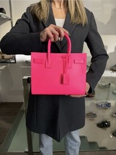 Saint Laurent Borsa Sac De Jour Fluo Baby