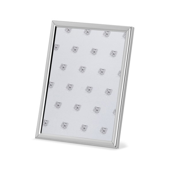 Bilderrahmen Versilbert 15X20Cm Fotorahmen Rahmen GewöLbt Fotoaufsteller Silber-image