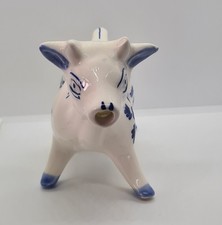 Delft Vintage Cow Creamer Milk