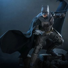 Hot Toys MMS705 The Flash – Batman and Batcycle 1/6 Scale Collectible Set