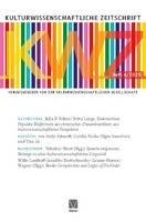 Kulturwissenschaftliche Zeitschrift 4/2025 Kulturwissenschaftliche Gesellschaft
