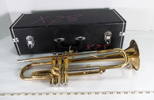 Yamaha Nikkan Trumpet TR-232 Serial 104553A With Case Intrument Music School
