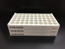 WHEATON Cat No 868806 Polypropylene Vial Racks 50 Positions 28.1mm Lot 3 PCS