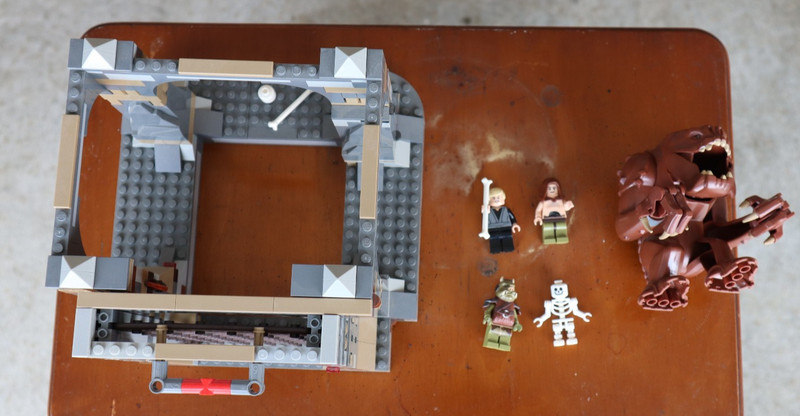 75005 Lego Star Wars Rancor Pit 99% complete w/ figures