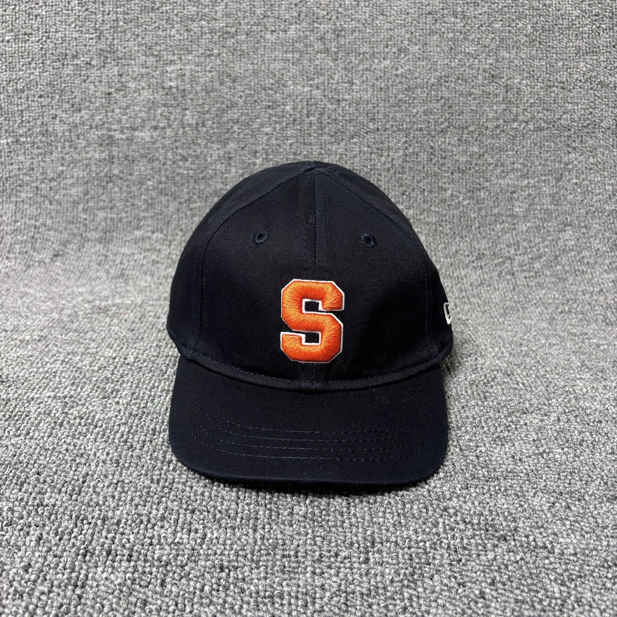 Syracuse Orange New Era 39THIRTY College Classic Black Stretch Fit Hat Cap