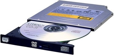 Lite-On DU-8AESH DVD-RW Brenner - Slim 9.5mm - SATA - Interner DVD-Player