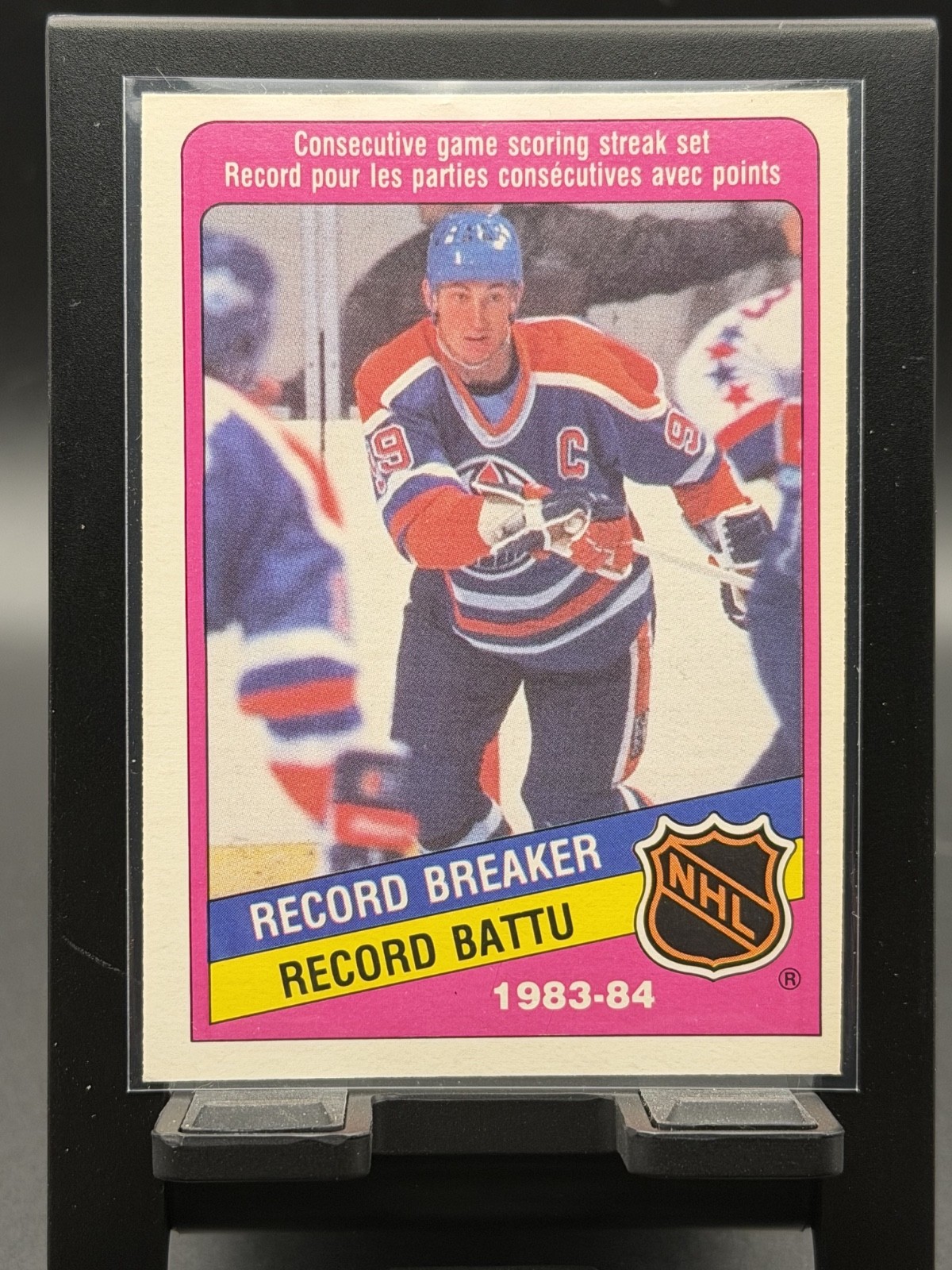 1984-85 O-Pee-Chee - Wayne Gretzky Record Breaker #388