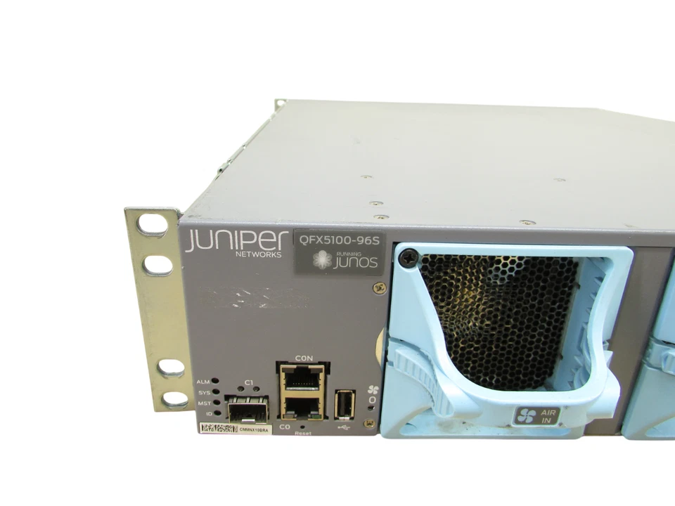 Juniper QFX5100-96S-AFI FP+/SFP PORTS 8QSFP+ PORTS Ethernet Switch - Image 4 of 4