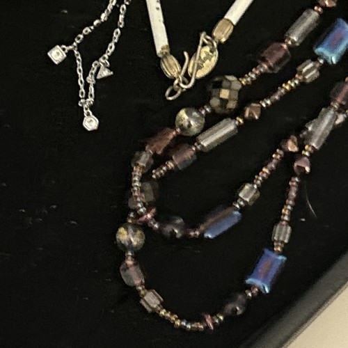 Vintage Mixed Jewelry Lot 14k Gf Tourmaline Necklace Vendome Dior Golan Swavorsk - Picture 12 of 15