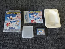 Sonic The Hedgehog Triple Trouble Sega Game Gear Boxed Complete Excellent Con