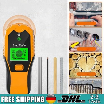 5 in 1 Wall Scanner Stud Finder Detector LCD Display Handheld Wall Detector DE