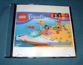 FRIENDS, OLIVIA'S SPEEDBOAT SET 3937 - LEGO - 2012 - USED