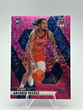 2024-25 Panini Mosaic Antonio Reeves Purple Fast Break /20 RC Pelicans ROOKIE