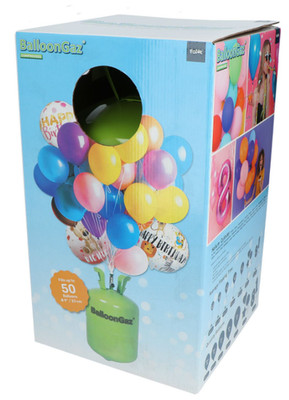 Heliumtank XL Ballongas für 50 Ballon Helium Tank Gas