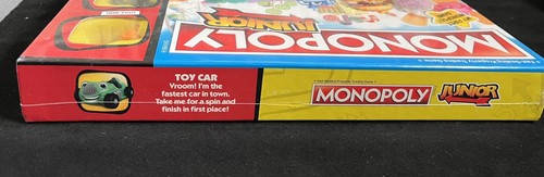 Monopoly Junior Board Game Ages 5+ 2-4 Players Hasbro A6984 Sealed Made USA - Picture 6 of 10