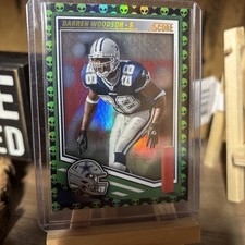 Darren Woodson  2025 Panini Score Football Extraterrestrial - Alien SSP Case Hit