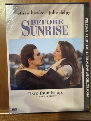 Before Sunrise (DVD, 1999) Ethan Hawke Julie Delpy Snap Case Brand NEW Sealed