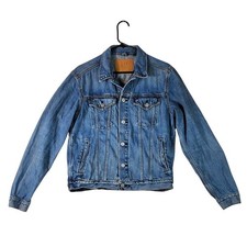 GAP Denim Trucker Jacket Classic Blue Jean Medium Wash Women