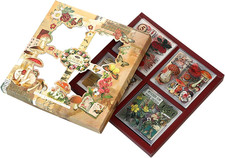 500 pieces 100 sheets  flower and butterfly scrapbook sticker set, transparent