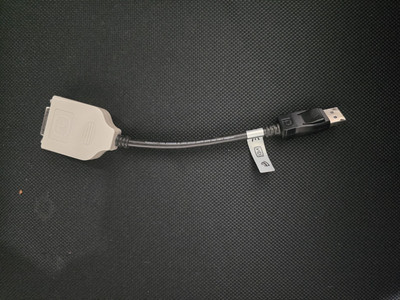 DisplayPort Kabel DP Stecker - DVI Stecker, schwarz, 0.25 m