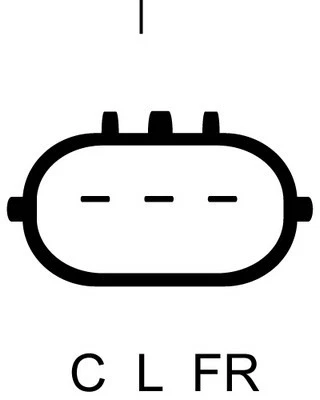 ALTERNATOR LRA03367 FOR HYUNDAI KIA G4HG 1.1L 4cyl i10G4HE 1.0L G4HG 1.1L 4cyl - Image 3 of 4