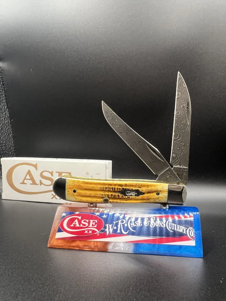 Estuche Vara de Oro Quemada Segundo Corte Plantilla Damasco Mini Trampero Foto 3 de 3