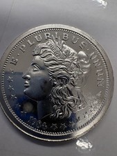 1oz Silver Trade Unit Morgan Dollar 1984 In Capsule