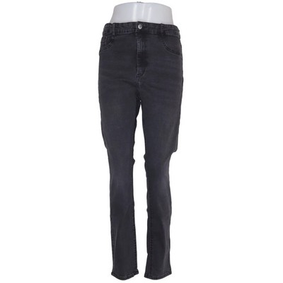 Gina Tricot, Jeans, Größe: XXL, Grau, Baumwolle/Elasthan, Einfarbig, Denim #DsE