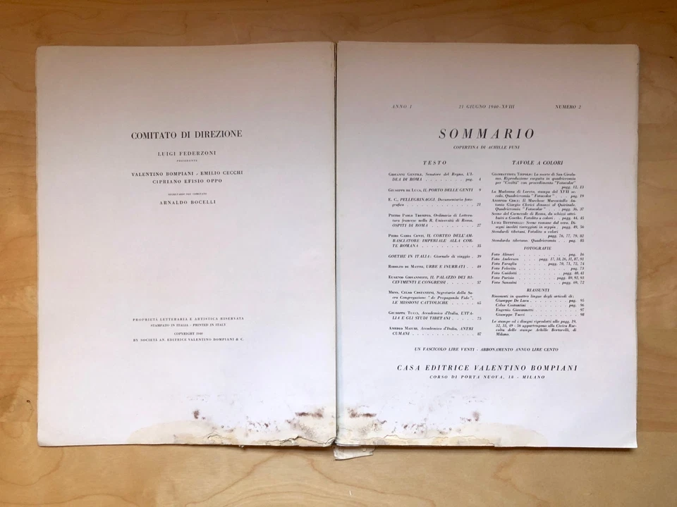 Vecchie riviste "Civiltà" (1940 - rovinate) - Immagine 3 di 4