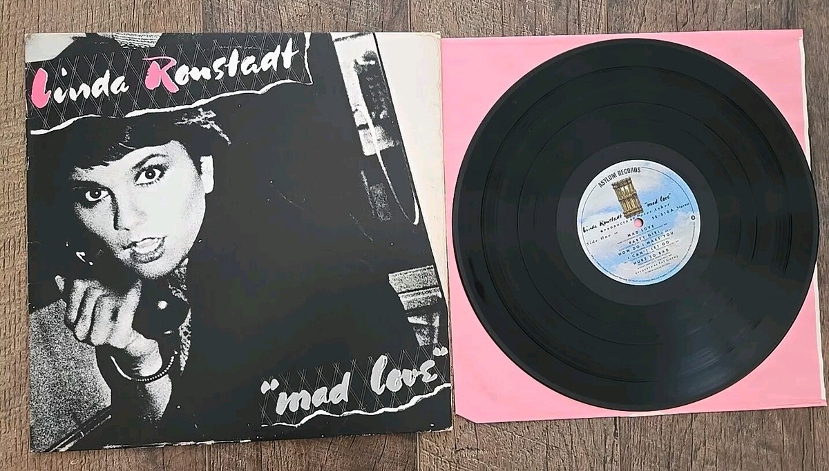 1980 Linda Ronstadt Mad Love Record Vinyl 12