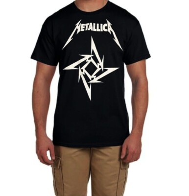 Metallica N Heavy Metal Men's T-Shirts (Multiple Variations)